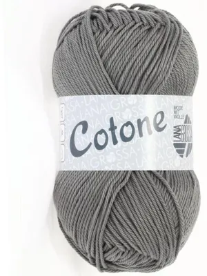 Produktbild von Lana Grossa - Cotone 0019 dunkelgrau