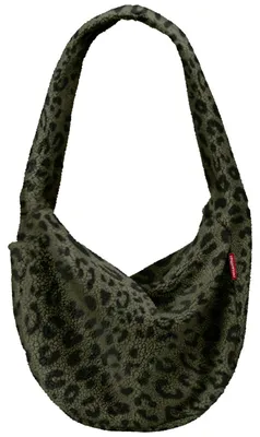 Produktbild von reisenthel Schultertasche Moonbag Teddy Leo Olive olivgrün