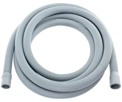 Abwasserschlauch 4m für Geschirrspüler, 19/22 mm Anschluss