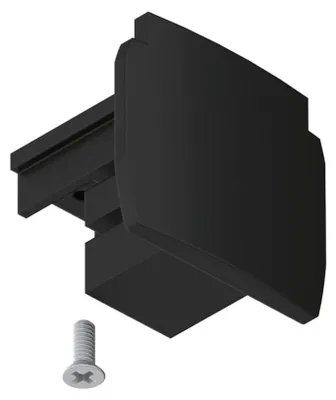 Immagine prodotto di ProRail3, connettore terminale, set da 1, dimensioni 35x32,5 mm, colore nero