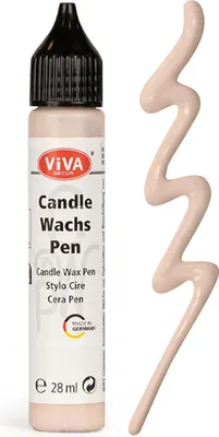 Zdjęcie produktu dla VIVA DECOR Candle Woskowy pisak - brzoskwinia - pisak z woskiem do świec 28 ml