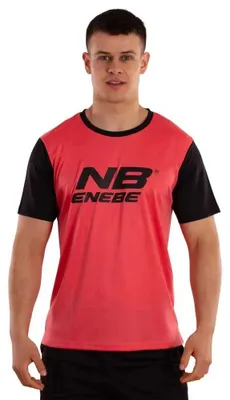 Image de T-shirt à manches courtes Enebe Zircon Rouge S Homme Rouge S