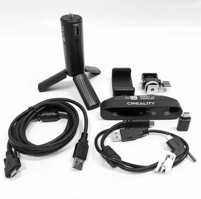 Produktbild von Creality 3D Scanner CR-Scan Ferret für 3D Druck, Upgrade Handscanner mit 30 FPS hoher Scangeschwindigkeit, Dual Mode Scanning, 0.1mm Genauigkeit für Andriod Phone PC Win 10/11