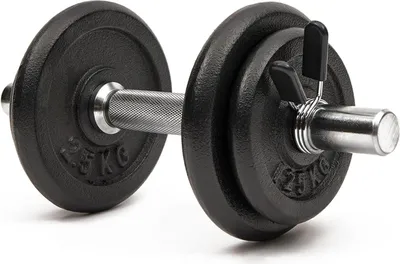 Produktbild von Worqout Kurzhantel-Set 10 kg – Verstellbares Hantel-Set für Muskelaufbau und Fitness