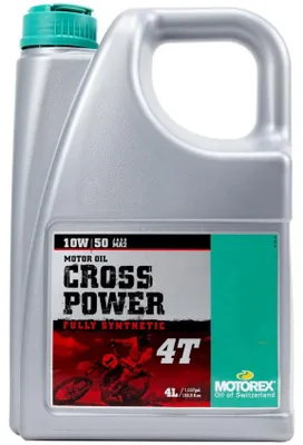 Produktbild von MOTOREX Cross Power 4T für 10W-50 4 Liter Motoröl Motorenöl Öl Motorradöl Motorbike