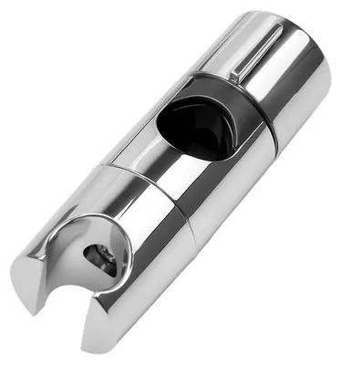Produktbild von Duschkopfhalter Brausehalter Handbrausehalter - 25 mm - Verchromtes ABS - Verstellbarer Winkel - Für runde Duschstangen 19 bis 25 mm