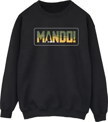Produktbild von Star Wars - "The Mandalorian" Sweatshirt für Damen BI39781 (XXL) (Schwarz)