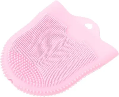 Produktbild von Gesichtsreinigungsbürste Silikon - Tiefenreinigung - Rosa