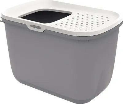 Immagine prodotto di Vadigran lettiera per gatti "Hop In" 58,5 x 39 x 39,5 cm bianco / beige