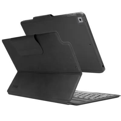 Produktbild von ZAGG Pro Keys, UK Englisch, Apple, iPad, Schwarz, Grau, 25,9 cm (10.2"), Kabellos