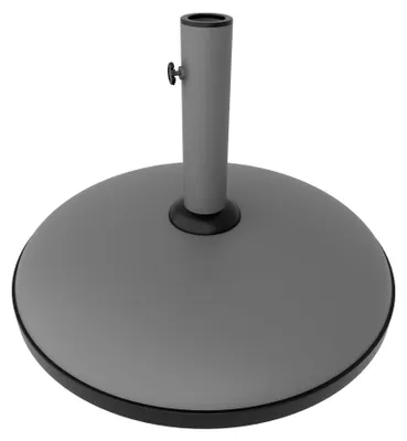Image de Terra - Socle pour Parasol de Jardin Rond Diamètre 45 cm 15 Kg en Ciment Gris