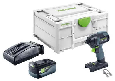 Produktbild von Festool TID 18-Basic Akku Schlagschrauber 18 V 180 Nm 1/4" + 1x Akku 5,0 Ah + Ladegerät + Systainer