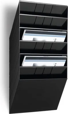 Obrázek produktu pro DURABLE Stojan A4 na tiskoviny FLEXIBOXX 6 A4, na ší?ku, ?erná, 1709785060
