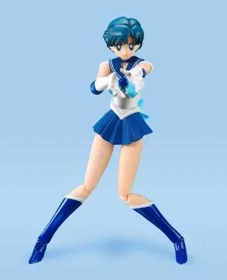 Produktbild von Bandai Tamashii Nations Sailor Moon Sailor Mercury S.H. Figuarts Actionfigur Animation Color Edition 14 cm