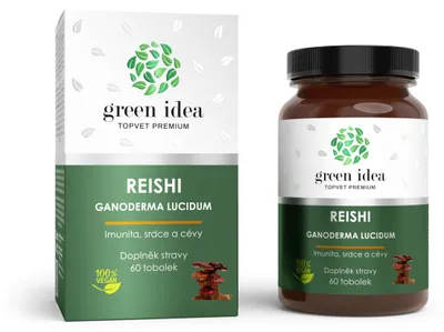 Image de Green Idea Reishi – 60 capsules
