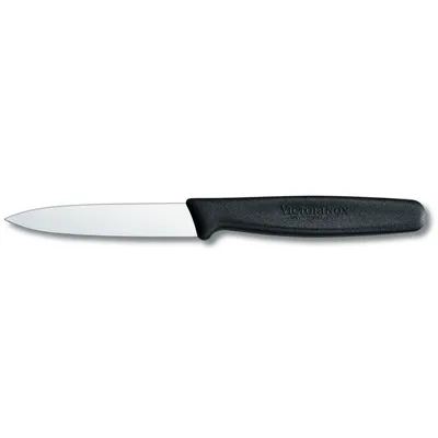 Produktbild von Victorinox 5.0603, Schälmesser, 8 cm, Edelstahl, Edelstahl, Schwarz, Polypropylen