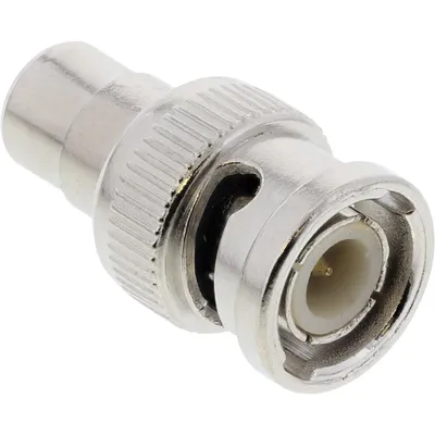 Produktbild von InLine® Video Adapter, 1x Cinch Buchse auf BNC Stecker