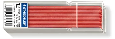 Image de STAEDTLER Mine Lumocolor non-perm rot 12ST