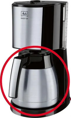 Produktbild von Melitta Enjoy Easy Top Thermoskanne Kanne Kaffeekanne Warmhaltekanne