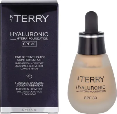 Zdjęcie produktu dla By Terry Hyaluronic Hydra - Foundation, Buteleczka z kroplomierzem, Płynny, Skóra uniwersalna, Nawilżający, Spulchnianie, Odcień medium skin, Ciepły
