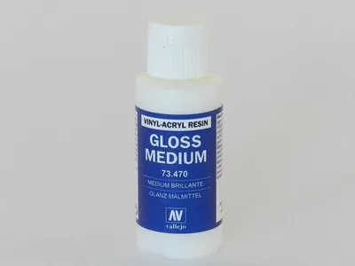 Image de Vallejo Gloss Medium 60 ml 100 930 GLOSS MEDIUM 73 470