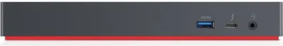 Zdjęcie produktu dla Lenovo ThinkPad Thunderbolt 3 Workstation Gen 2, Przewodowa, Thunderbolt 3, 10,100,1000 Mbit/s, Czarny, 3840 x 2160 px, Lenovo