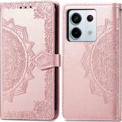 Obrázok produktu pre imoshion Mandala Bookcase pre Xiaomi Redmi Note 13 Pro (5G) / Poco X6 - Rosé Goud