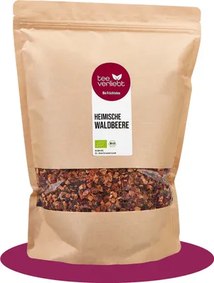 Produktbild von teeverliebt - Heimische Waldbeereloser Früchtetee | 1kg