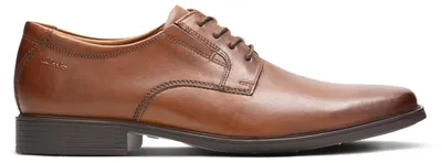 Obrázok produktu pre Clarks Tilden Plain hnedá kožená pánska spoločenská obuv 40