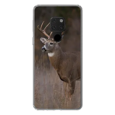 Produktbild von MuchoWow® Handyhülle Schutzhülle Hülle für Huawei P40 Lite Herbst - Hirsche - Gras - Natur - Tiere Silikon Softcase Handy Hülle - Handy