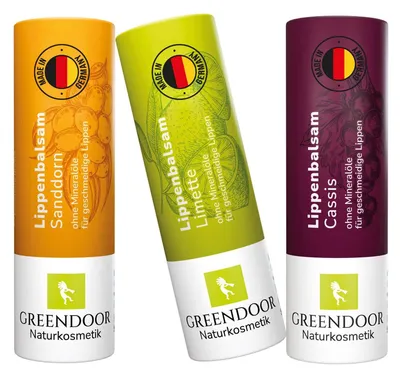 Produktbild von GREENDOOR Lippenpflege Set FRUCHT