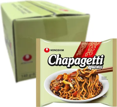 Produktbild von NONGSHIM - Instantnudeln Chapagetti - 6 X 140 GR - Multipack