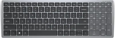 Immagine prodotto di Dell KB740 - Dimensioni complete (100%) - Senza fili - RF Wireless + Bluetooth - Interruttore a forbice - QWERTY - Grigio - Nero