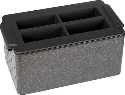 Produktbild von Transparente Silikongefrierschalen für Cocktails und Whisky, Baraccessoiren, 10 x 4 x 4 cm.
