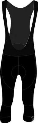 Produktbild von Force 3/4 Fahrrad Hose BRIGHT mit Polster, schwarz +5 °C bis +15 °C%%% : Größe - M Größe: M