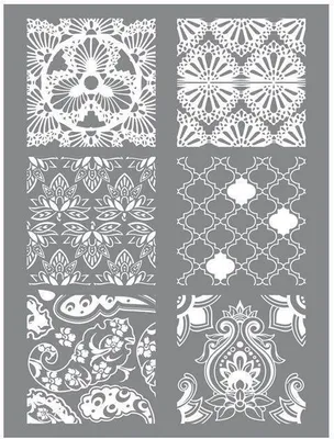 Obrázok produktu pre Šablóna na polymérovú hlinu 11,4 x 15,3 cm - Hindu