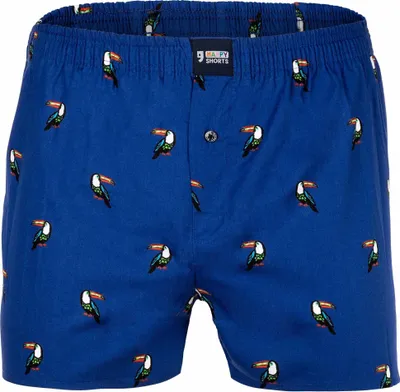 Produktbild von Happy Shorts Herren Boxer 1-Pack Motive - Neon Tucan - Größe L