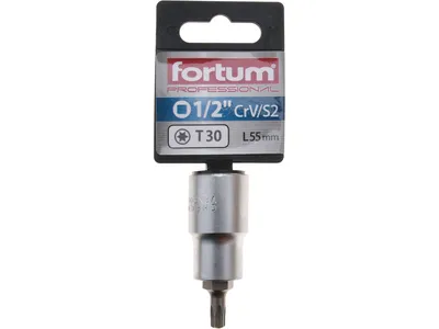 Obrázok produktu pre Nástrčný kľúč 1/2" TORX, T30, L 55 mm