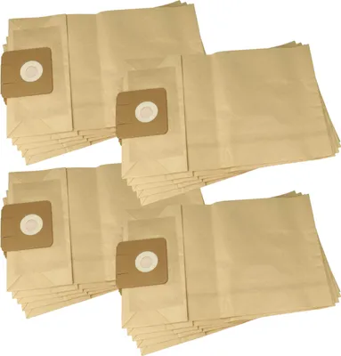 Produktbild von vhbw 20x Staubbeutel kompatibel mit Karcher T 140 Staubsauger - TA 1 25,5cm x 23cm braun