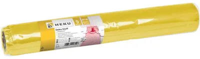 Produktbild von Deko Stoff Organza auf Rolle gelb 9mx37cm