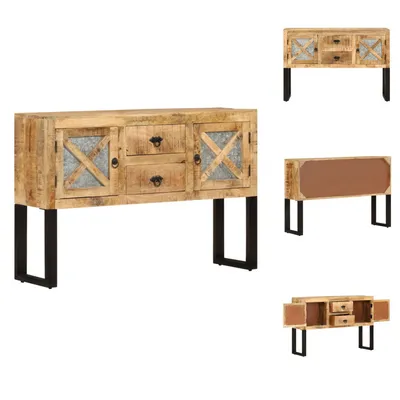 Obrázek produktu pro vidaXL Příborník 110x30x74 cm Hrubé mangové dřevo - Příborníky