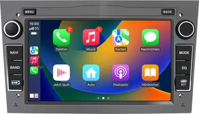 Immagine prodotto di Autoradio Android da 7'' con 64 GB per Opel Zafira B/Astra H/Corsa C/Combo C con CarPlay, navigazione Android Auto e Bluetooth