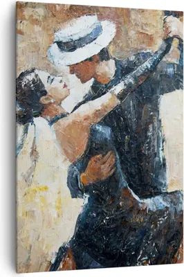 Produktbild von Bild auf Leinwand - Leinwandbild - Einteilig - tanzen sie - 70x100cm - Wand Bild - Wanddeko - Wandbilder - Leinwanddruck - Kunstdruck - Wanddekoration - Leinwand bilder - Wandbild - PA70x100-3773