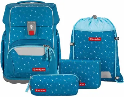 Obrázek produktu pro Sada brašen Step by Step BASIS "Blue Hearts", 4 kusy