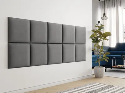 Obrázok produktu pre Čalúnený panel na stenu 42x42xPAG - šedý