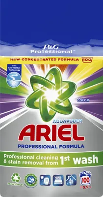 Produktbild von Ariel, Proszek do prania kolorowych tkanin, 5.5kg