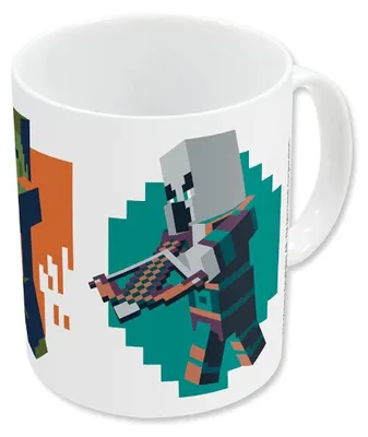 Produktbild von Minecraft Horror Tasse mit Rundum-Print – 325 ml Geschenkbox