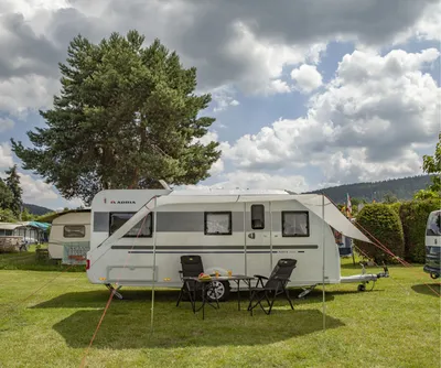 Produktbild von Sonnensegel Mauritius XXL 560x300 cm - Vordach für Wohnwagen, Wohnmobil, Bus