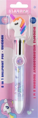 Obrázek produktu pro Automatické kuličkové pero Unicorn Starpak 8 barev