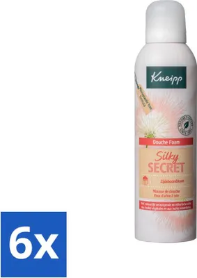 Productafbeelding van Kneipp - Doucheschuim - Zijdezacht geheim - Zijdenbloem - 200 ml - Voordeelverpakking - 6 stuks
